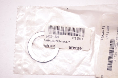New OEM Arctic Cat 0402-428 Shim 25.7X34.9X1.7 NOS