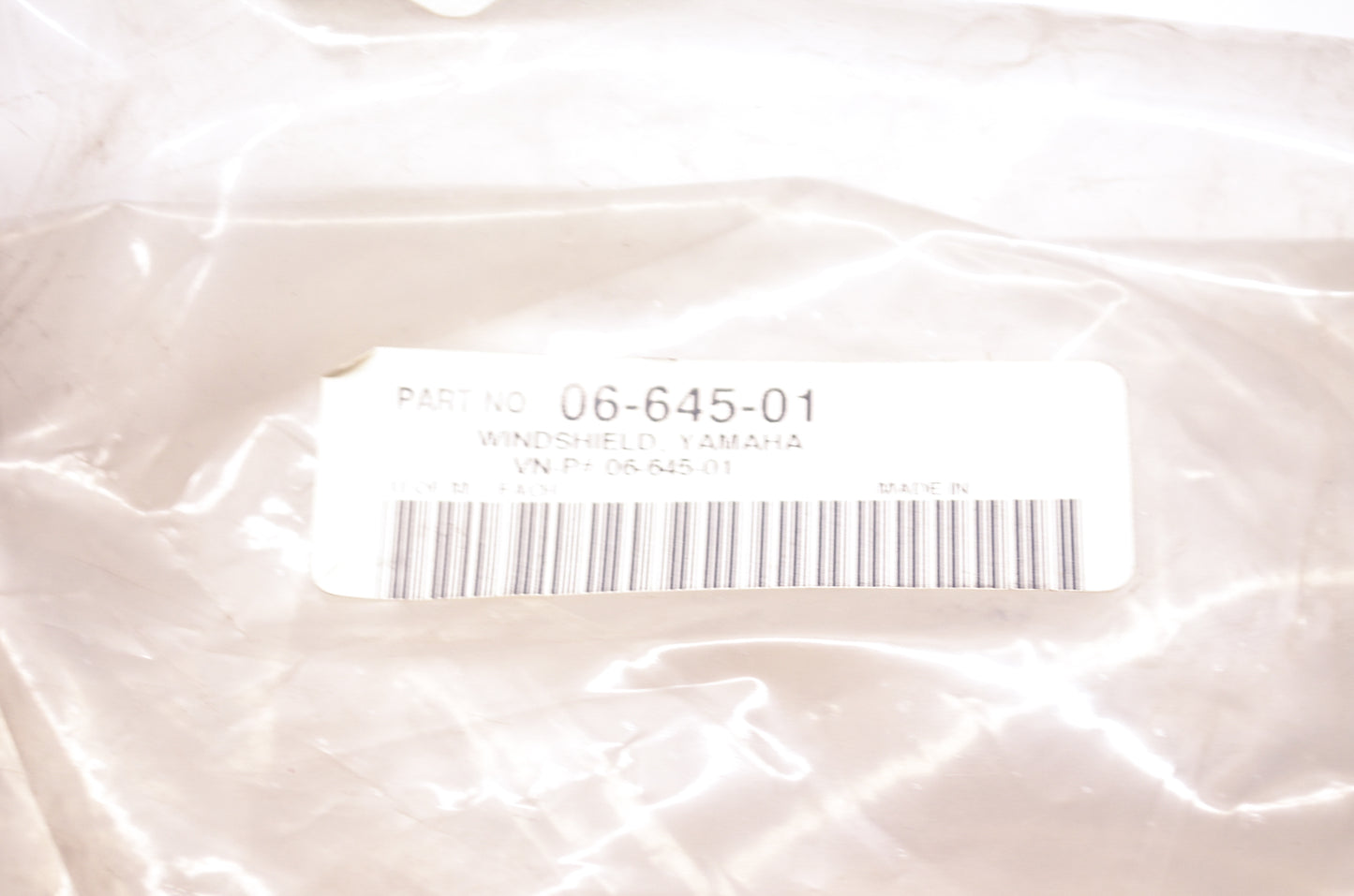 Kimpex 06-645-01 Windshield NOS