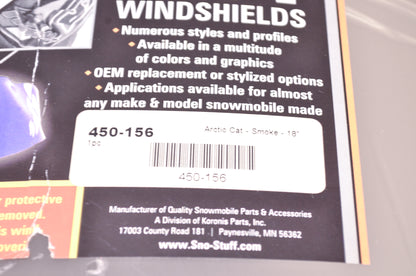 Sno-Stuff 450-156 Windshield NOS