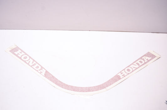 New OEM Honda 17508-MB6-670ZA Emblem Decal NOS