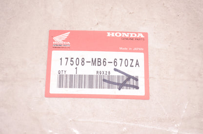 New OEM Honda 17508-MB6-670ZA Emblem Decal NOS