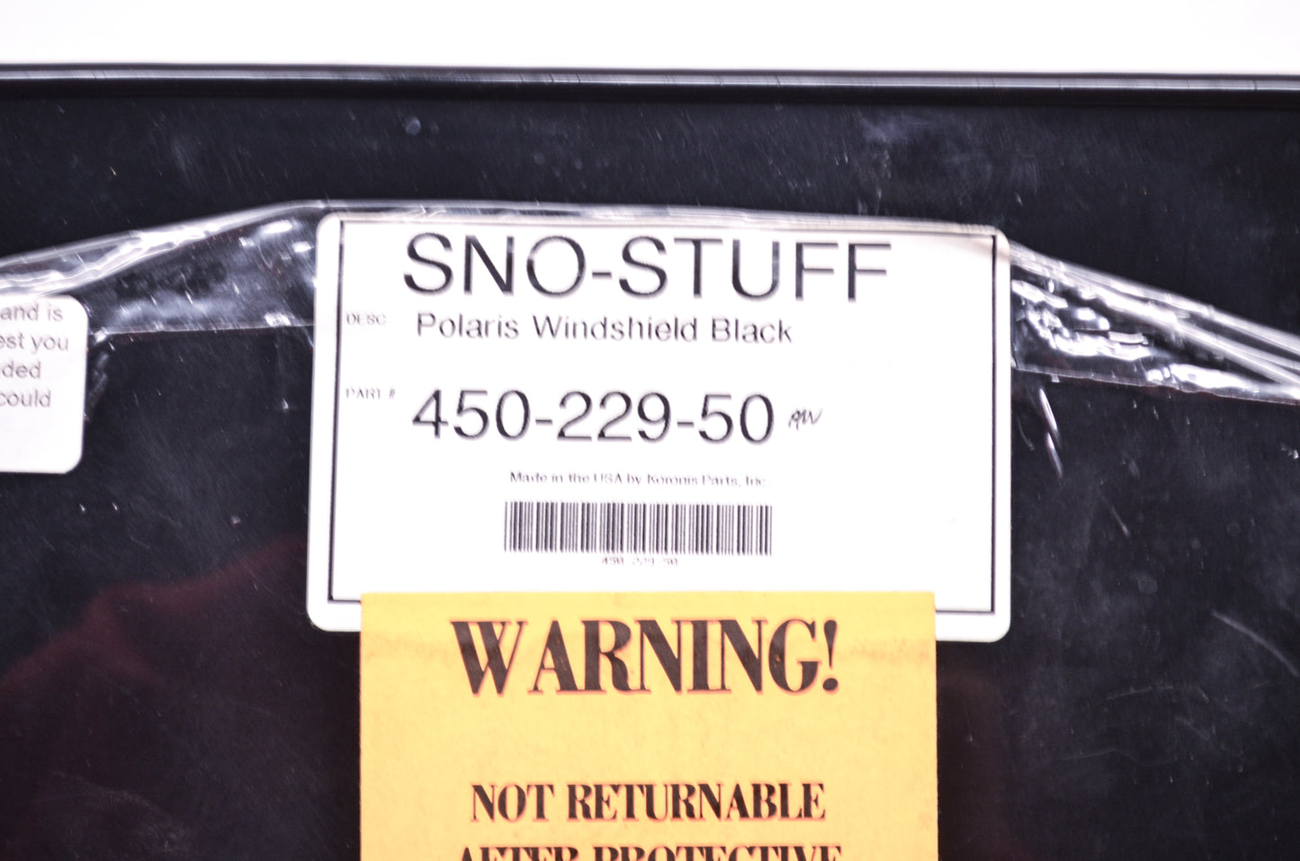 Sno-Stuff 450-229-50 Windshield NOS