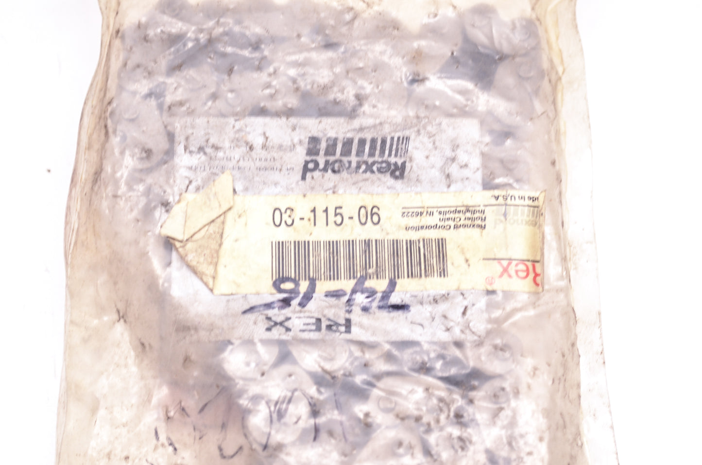 Rex 03-115-06 Chain 74 x 15 Link NOS
