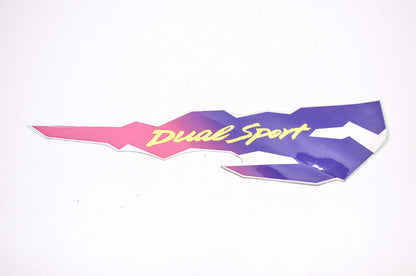 OEM Suzuki 68135-14E50-G3M Dual Sport Decal RH NOS