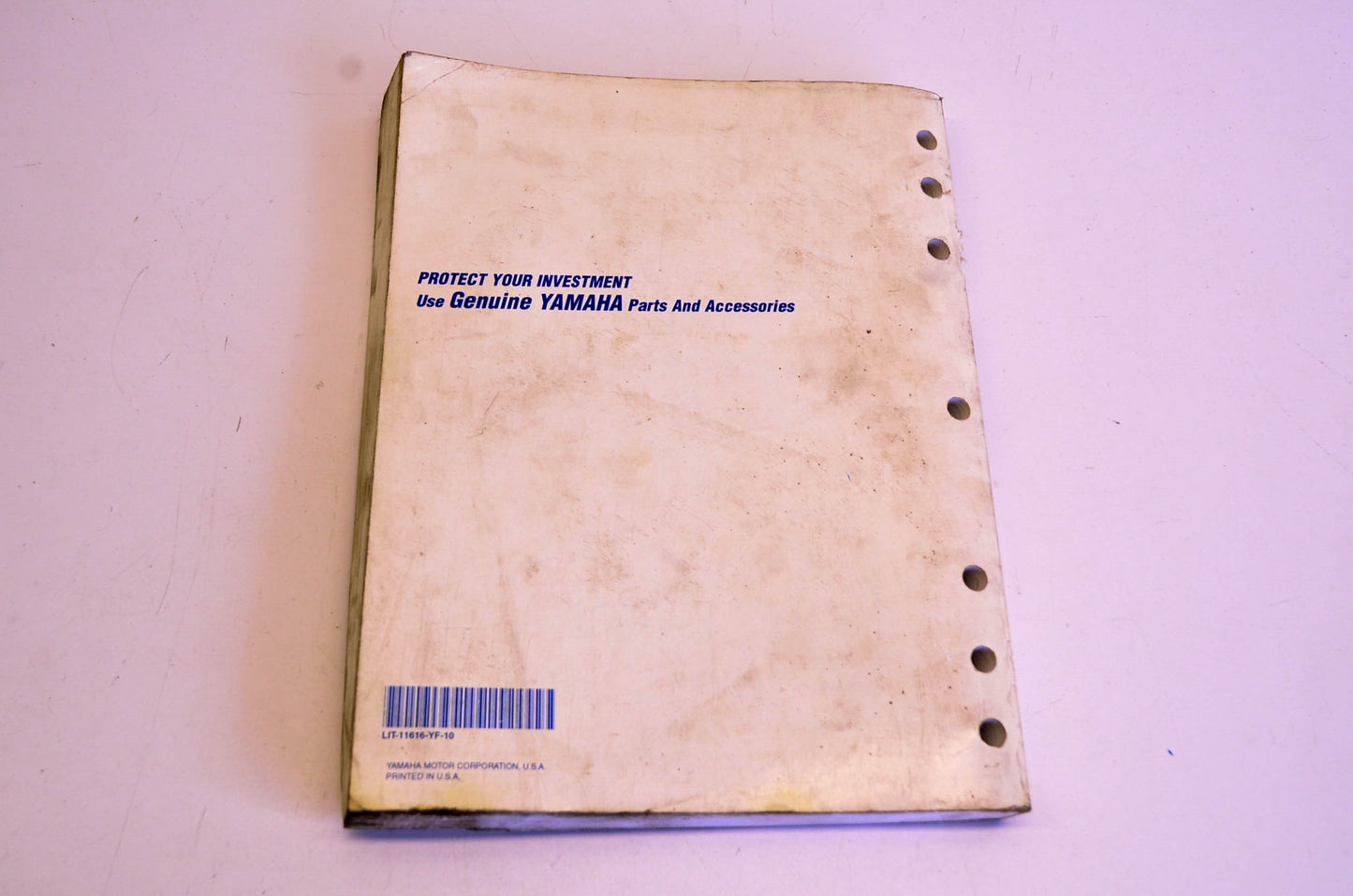 OEM Yamaha LIT-11616-YF-10 Manual YFM100