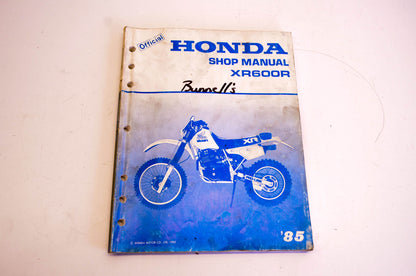 OEM Honda 61MK200 Manual XR600R 85-86