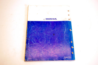 OEM Honda 61MK200 Manual XR600R 85-86