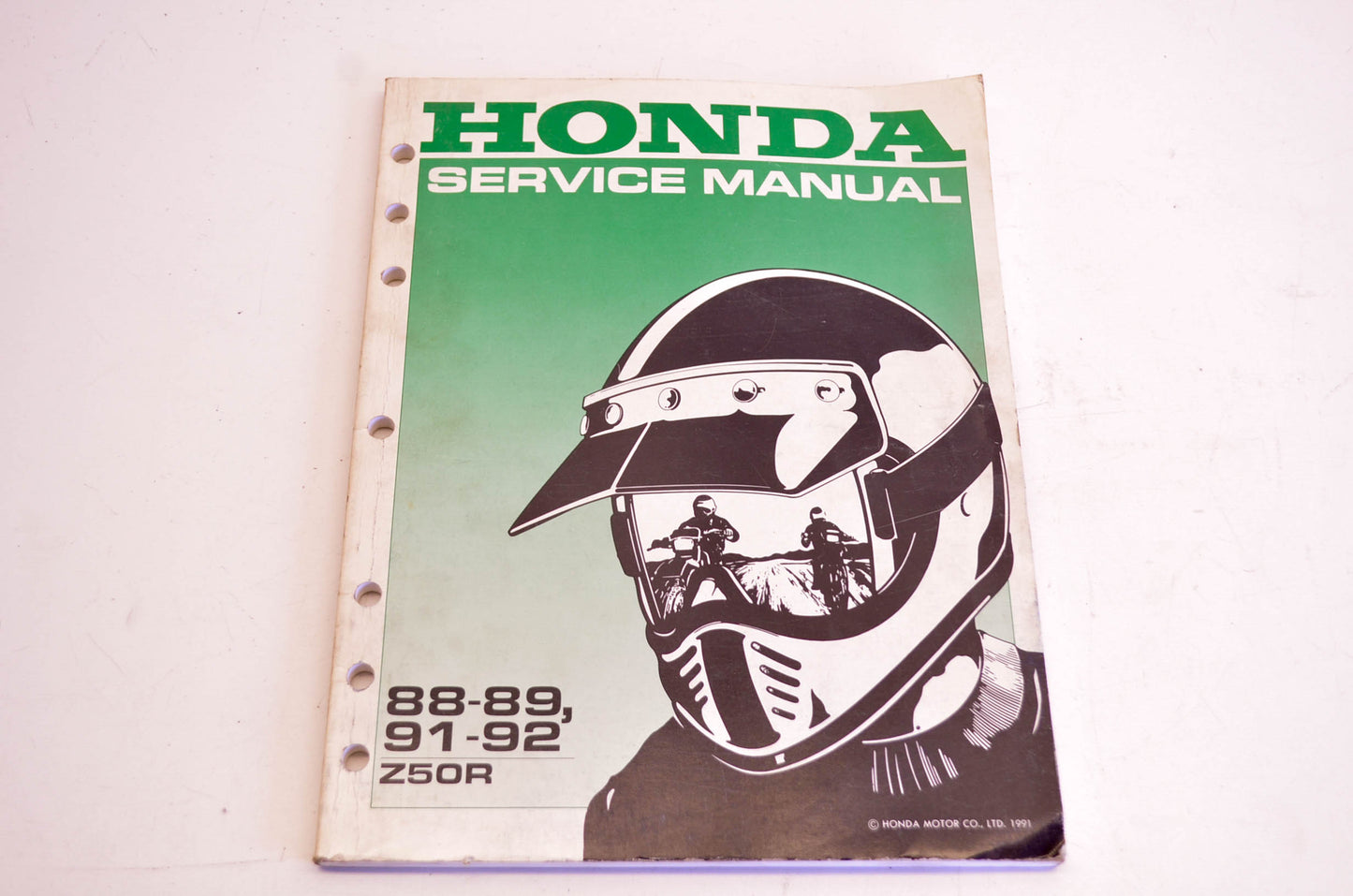 OEM Honda 61GW803 Z50R 1988-89 1991-92 Service Manual