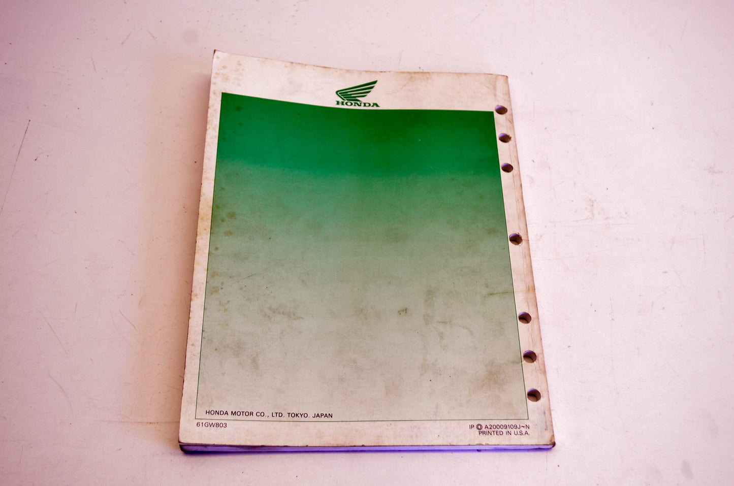 OEM Honda 61GW803 Z50R 1988-89 1991-92 Service Manual