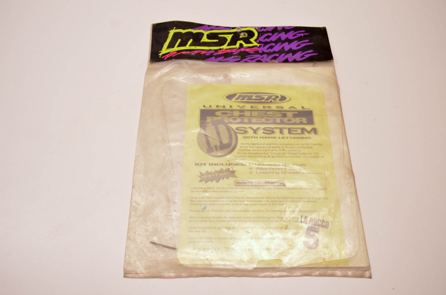 MSR TR332506 Deflector ID Kit NOS