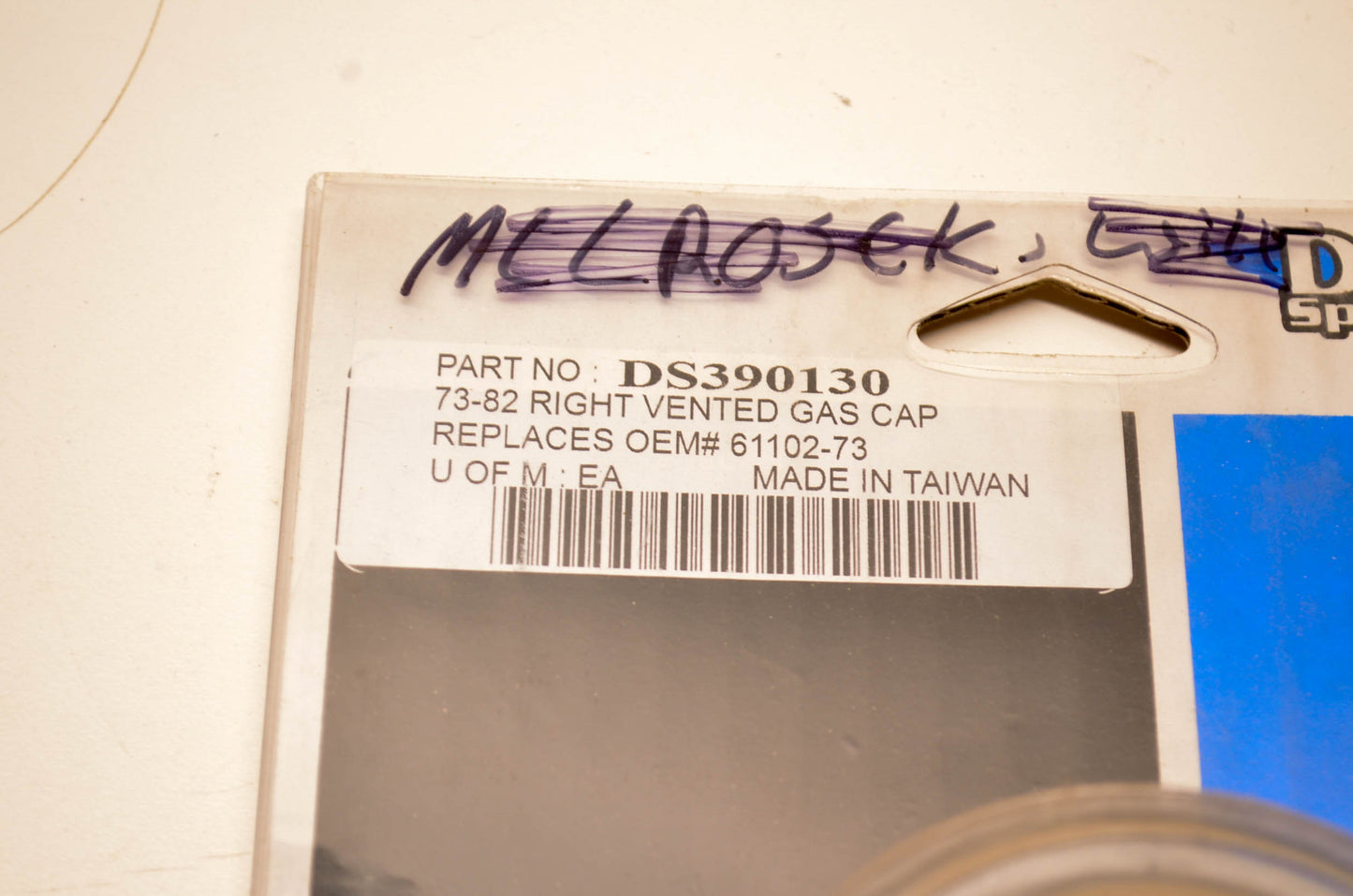 Drag Specialties DS390130 Gas Cap NOS