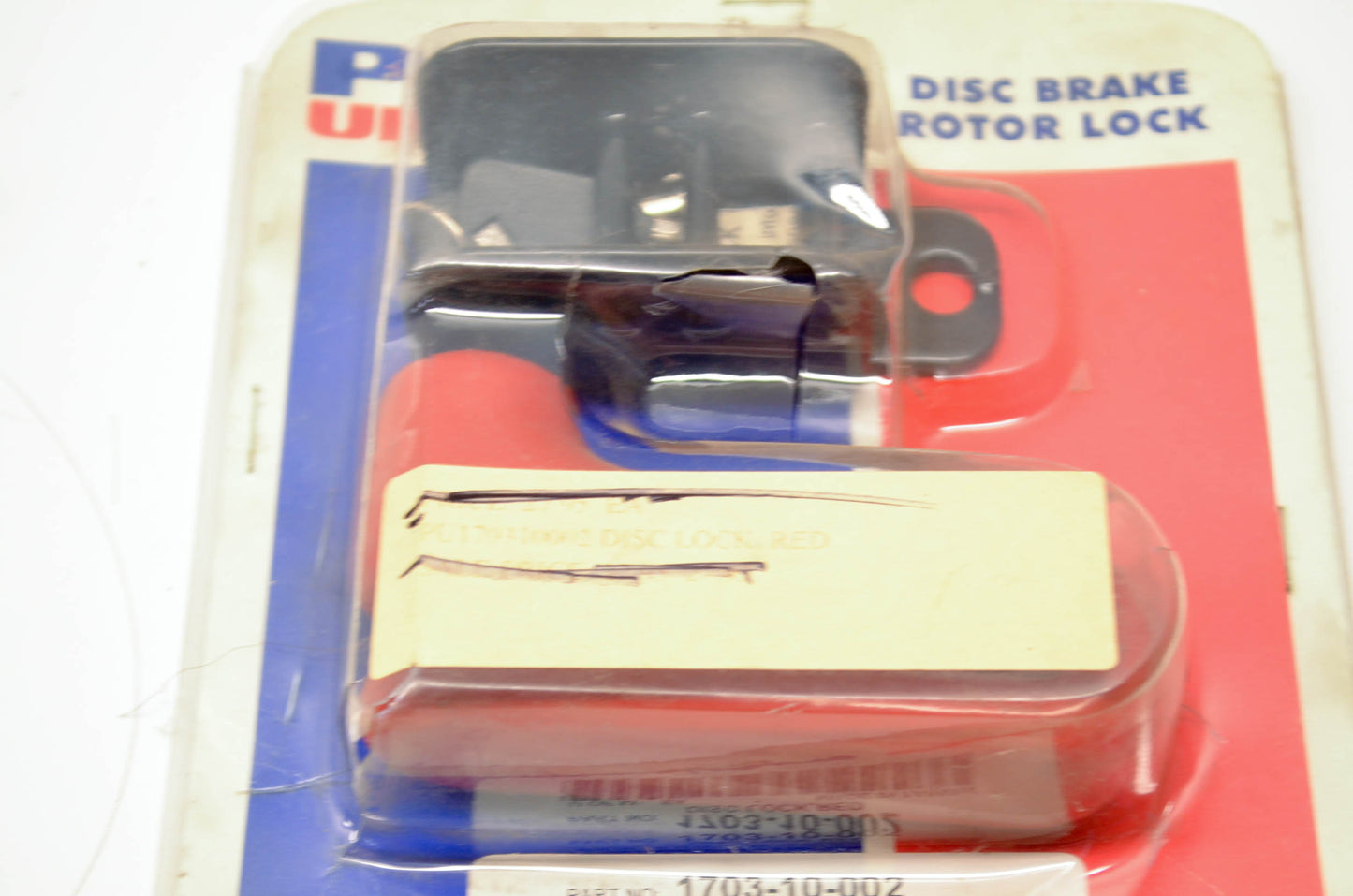 Parts Unlimited 1703-10-002 Disc Lock Kit NOS