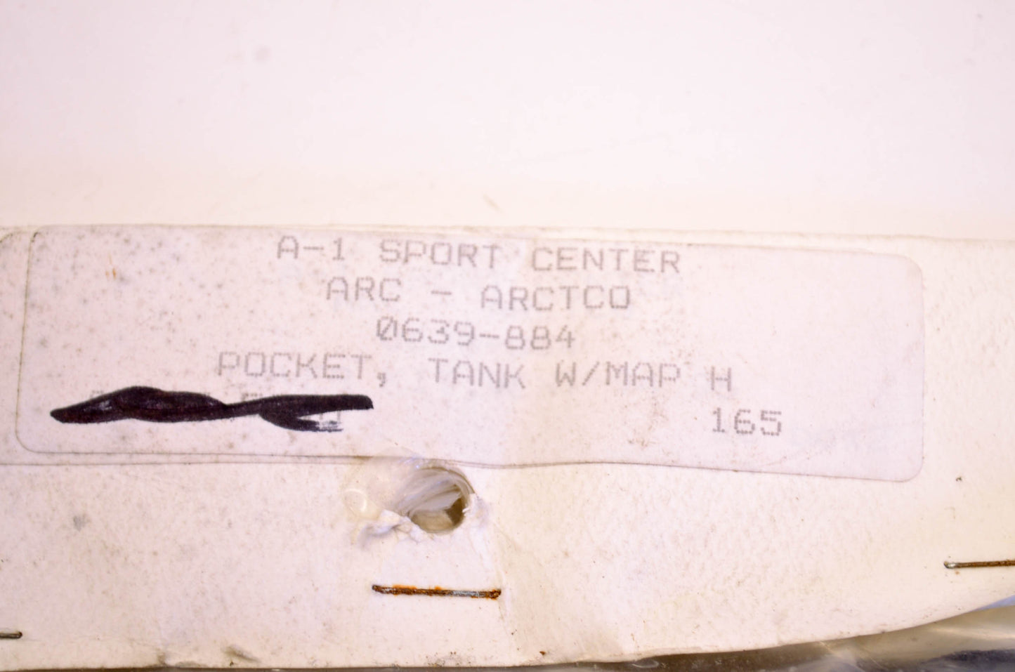 New OEM Arctic Cat 0639-884 Tank Pocket NOS
