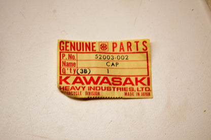 New OEM Kawasaki 52003-002 Oil Tank Cap NOS