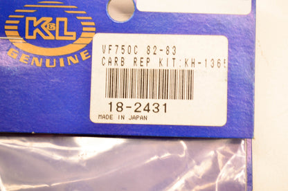 K&L 18-2431 Carb Repair Kit NOS