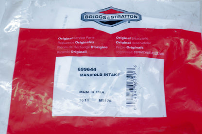 New OEM Briggs & Stratton 699644 Intake Manifold NOS