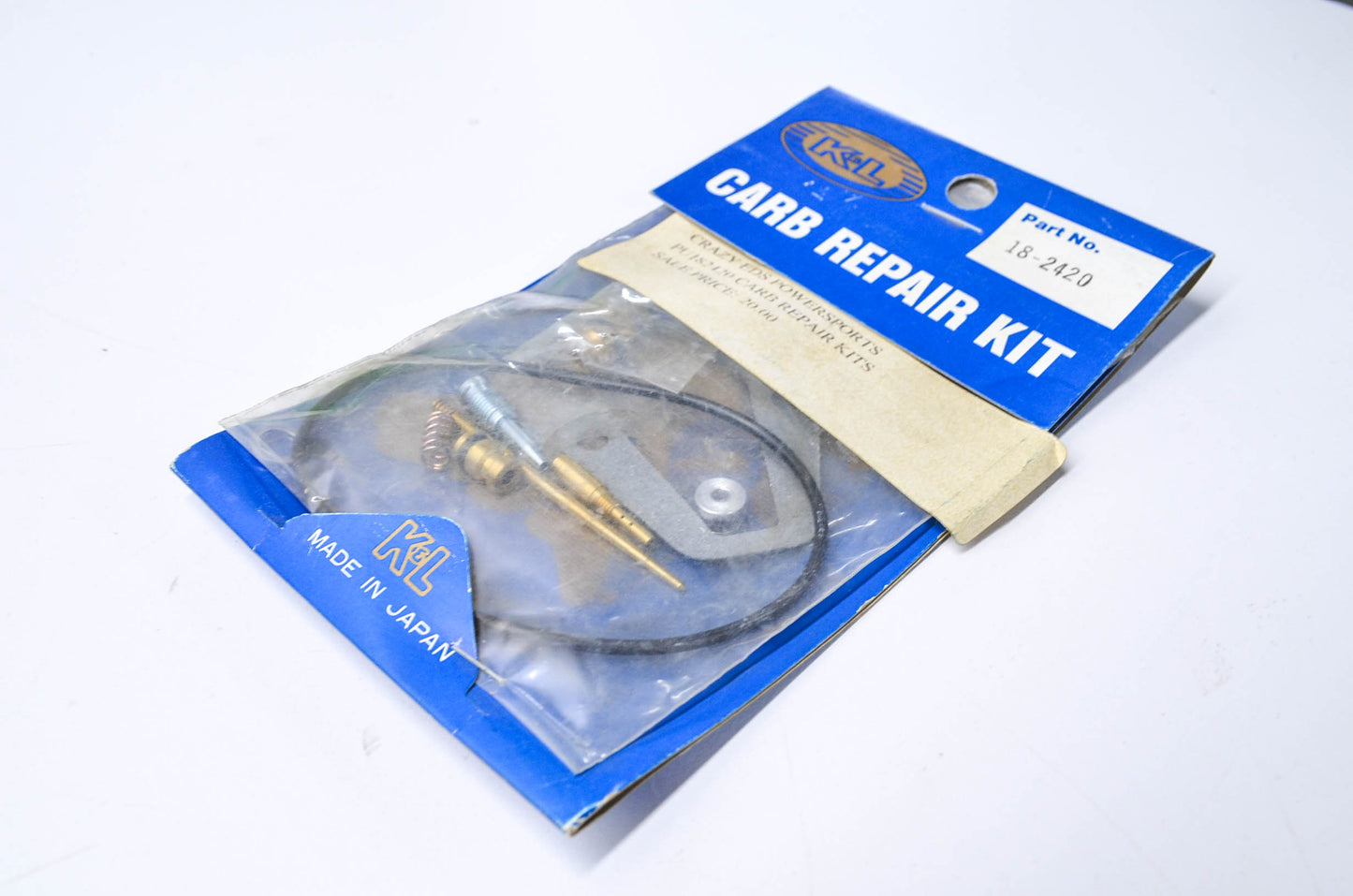 K & L 18-2420 Carburetor Repair Kit NOS