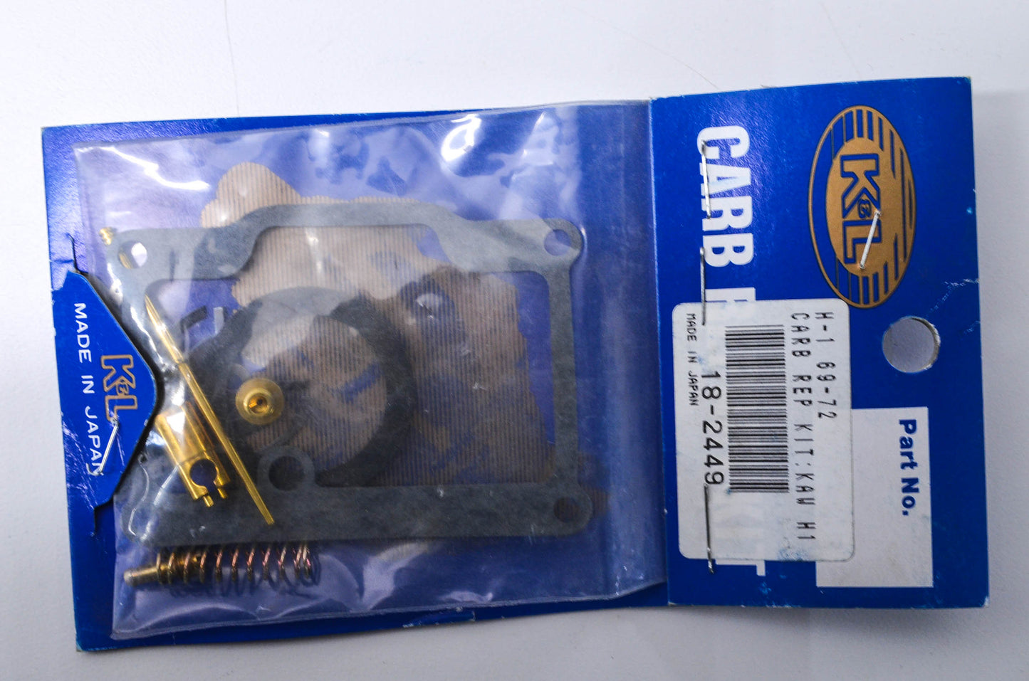 K & L 18-2449 Carburetor Repair Kit NOS