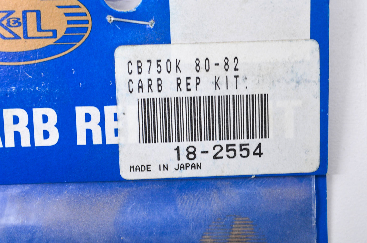 K & L 18-2554 Carburetor Repair Kit NOS
