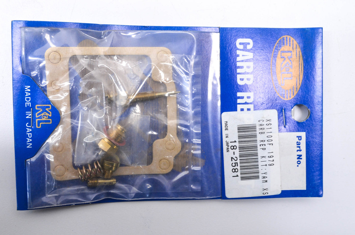 K & L 18-2581 Carburetor Repair Kit NOS