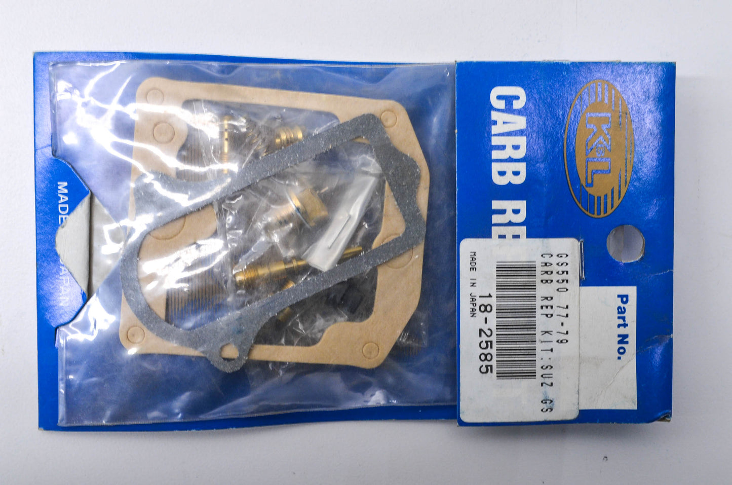 K & L 18-2585 Carburetor Repair Kit NOS