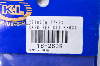 K & L 18-2608 Carburetor Repair Kit NOS