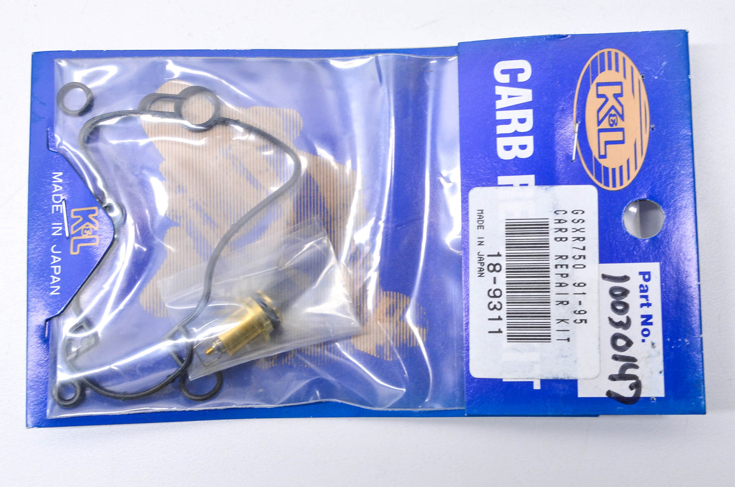 K & L 18-9311 Carburetor Repair Kit NOS