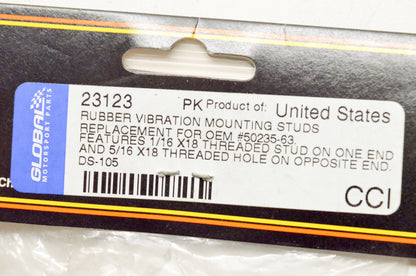Custom Chrome 23123, 50235-63 Rubber Vibration Mounting Stud NOS