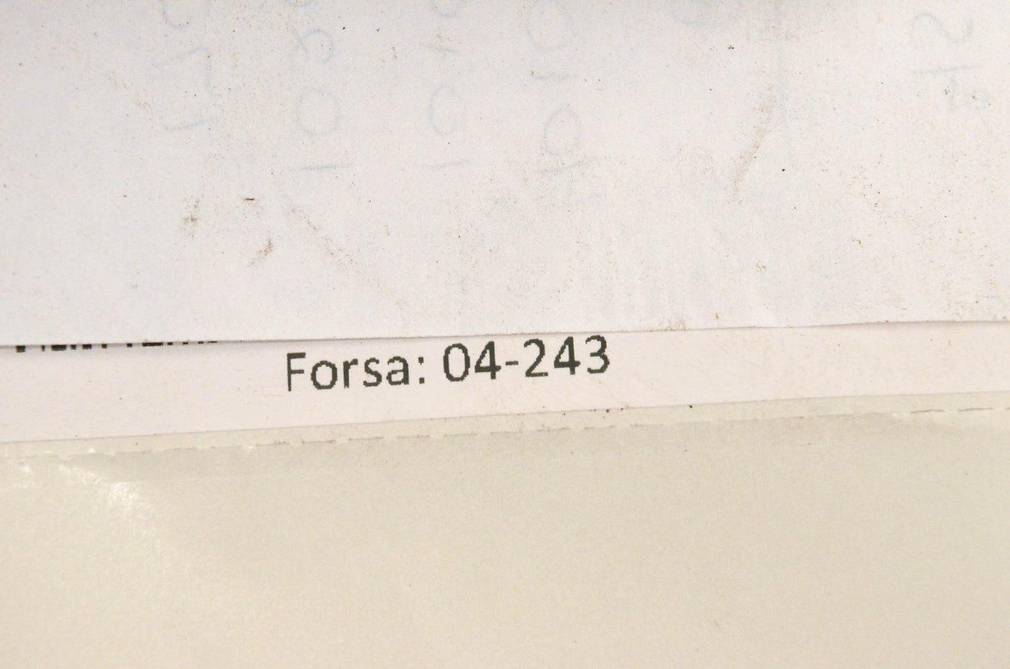 Forsa 04-243 Shock Absorber NOS
