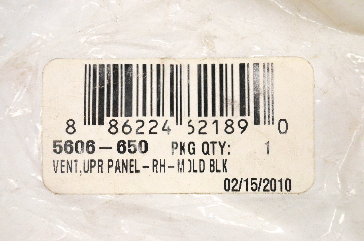 New OEM Arctic Cat 5606-650 Panel Vent Upper Right NOS