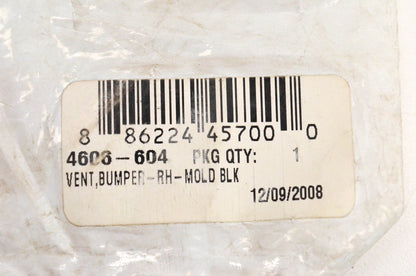 New OEM Arctic Cat 4606-604 Bumper Vent Right NOS