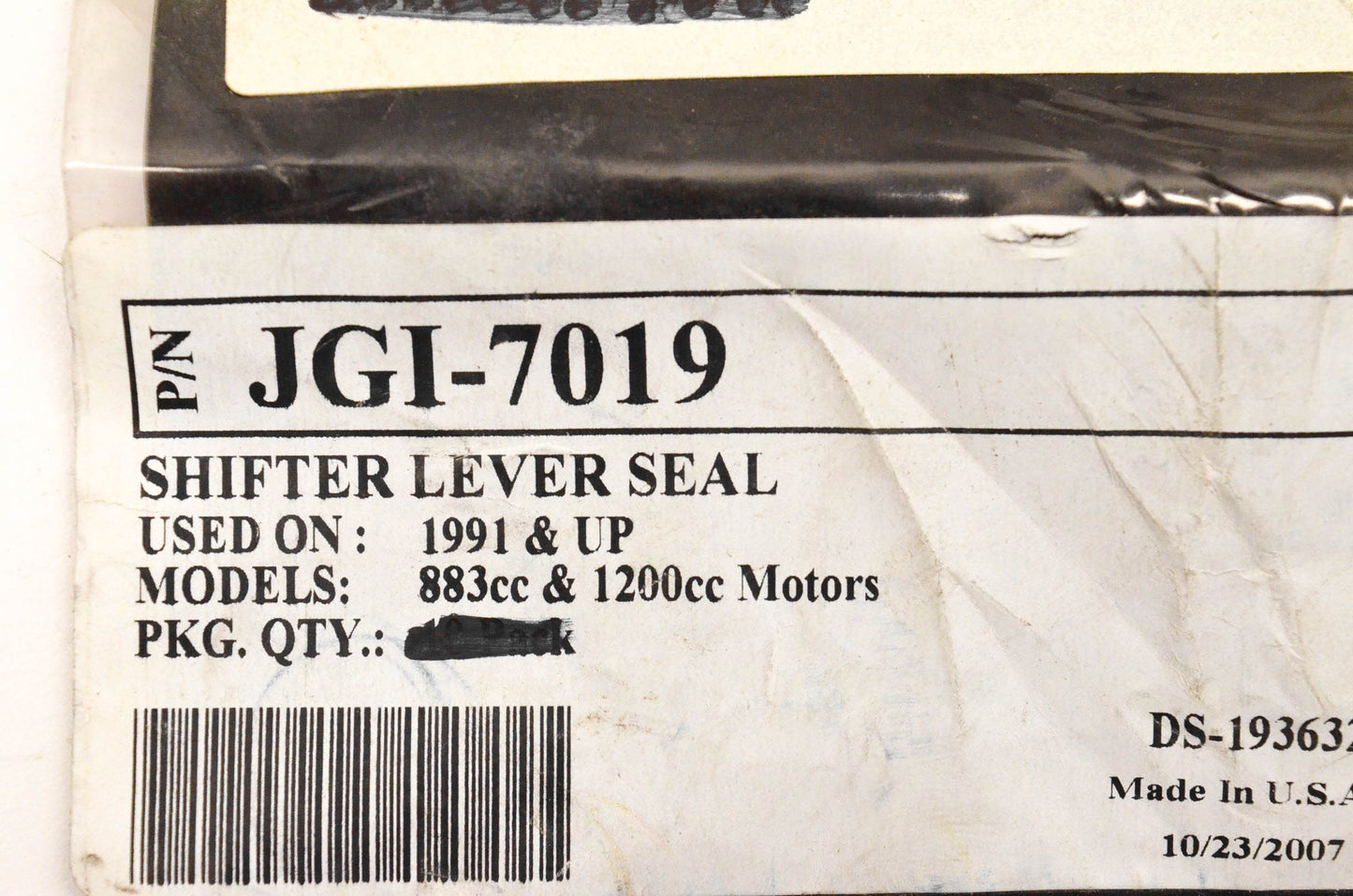 James Gasket JGI-7019 Shifter Lever Seal Qty 10 NOS