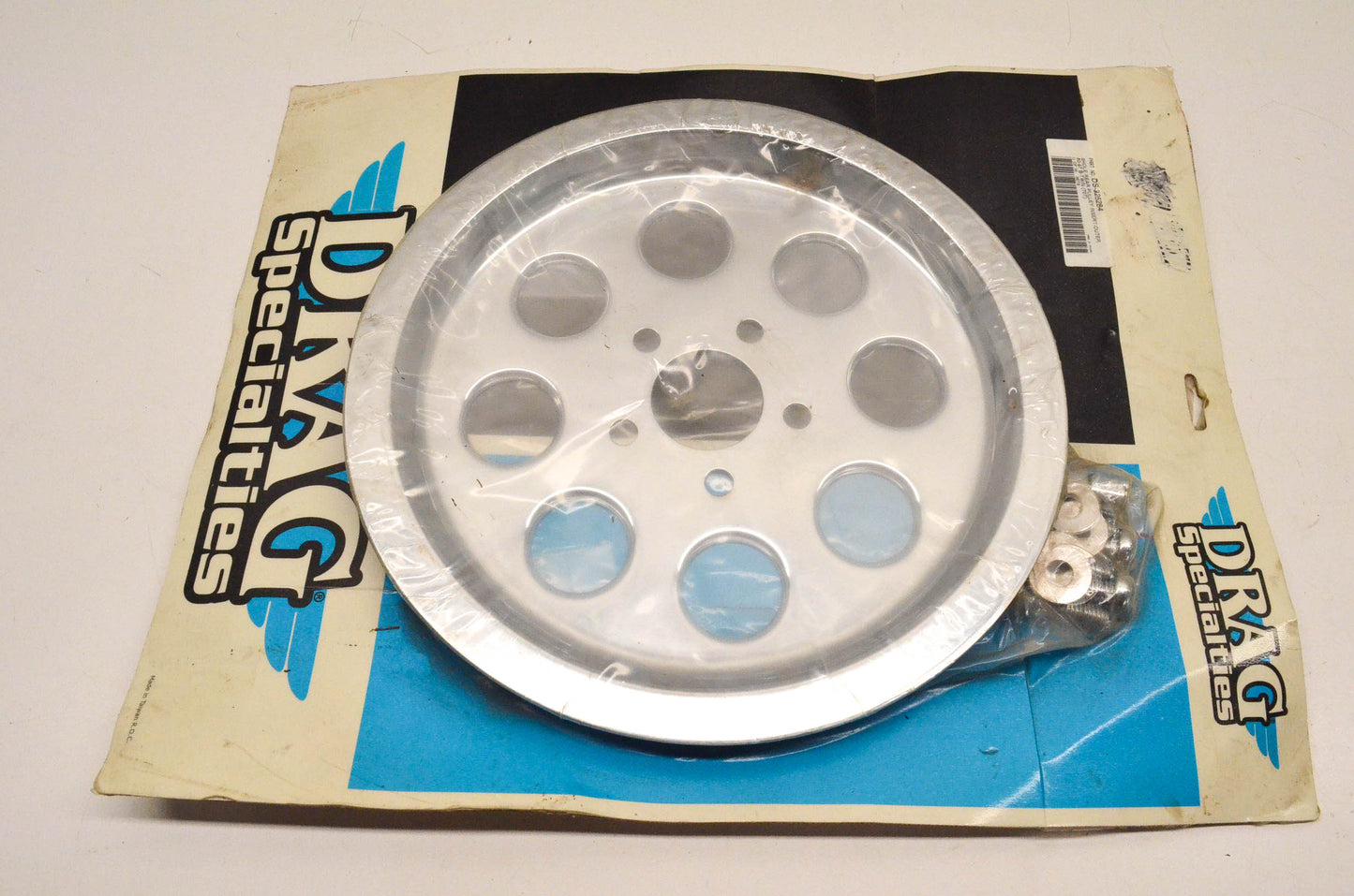 Drag Specialties DS-325284 Outer 8 Hole Rear Pulley Insert NOS