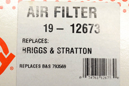 Rotary 19-12673, 793569 Air Filter NOS