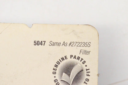New OEM Briggs & Stratton 5047, 272235S Air Filter NOS