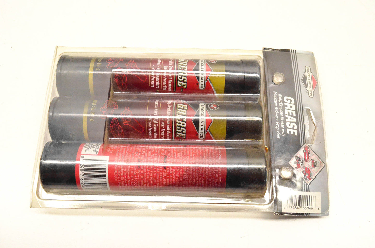 New OEM Briggs & Stratton 100058 Grease Gun Refill NOS