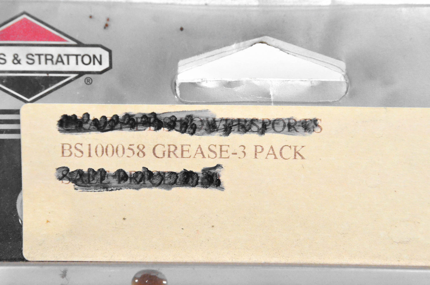 New OEM Briggs & Stratton 100058 Grease Gun Refill NOS
