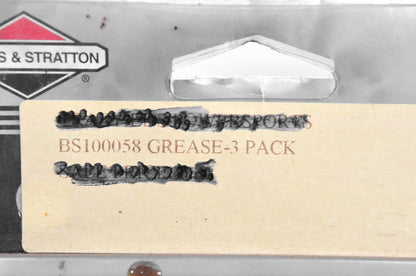 New OEM Briggs & Stratton 100058 Grease Gun Refill NOS