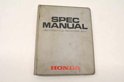 OEM Honda S0641, S0640 Spec Manual