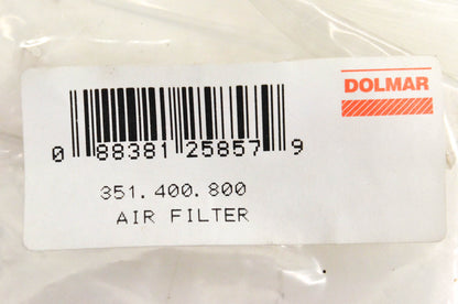Dolmar 351.400.800, 351400800 Air Filter NOS