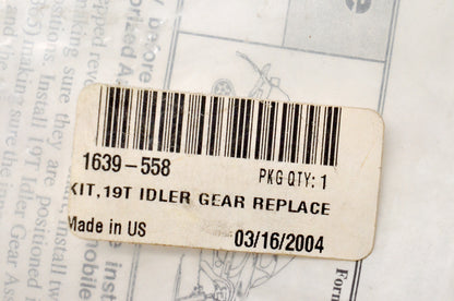 OEM Arctic Cat 1639-558 19T Idler Reverse Gear NOS