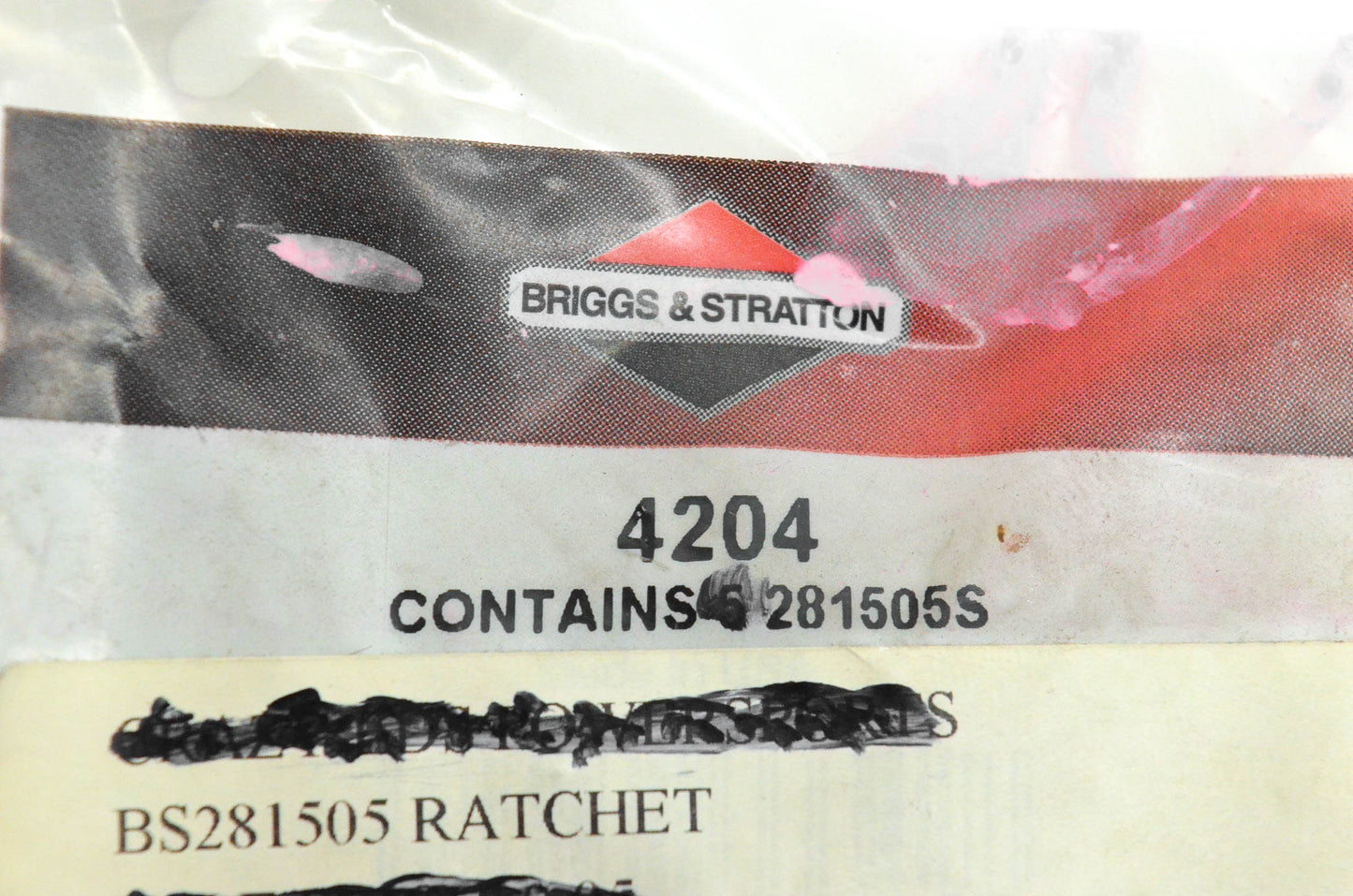 New OEM Briggs & Stratton 281505S Rachet NOS QTY 5