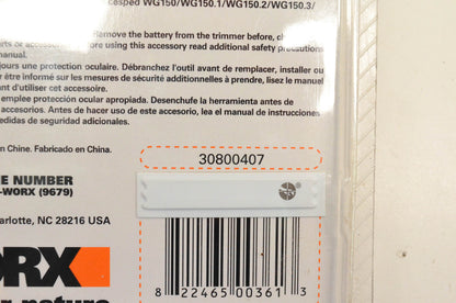 Worx 30800407 WA0004 Replacement Spool Line NOS