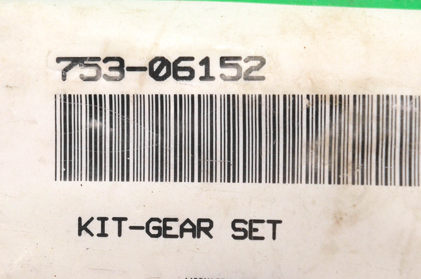 MTD 753-06152 Joystick Gear Set Kit NOS