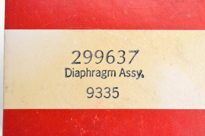 New OEM Briggs & Stratton 299637 Diaphragm Assembly NOS