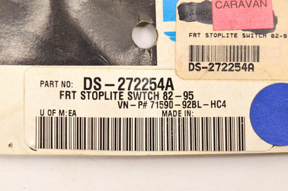 Drag Specialties DS-272254A, 71590-92BL-HC4 Front Brake Light Switch NOS