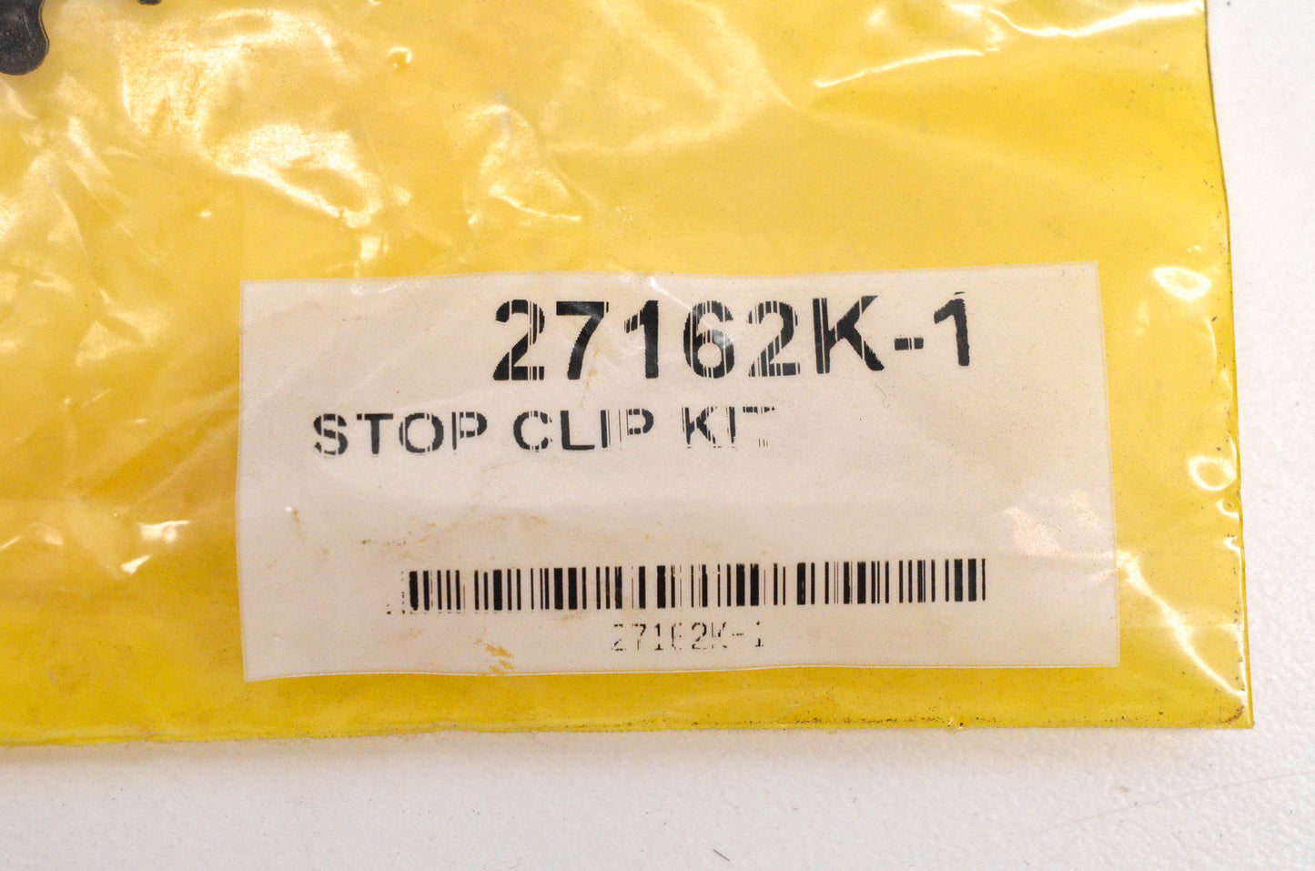 Fisher 27162K-1 Stop Clip Kit NOS