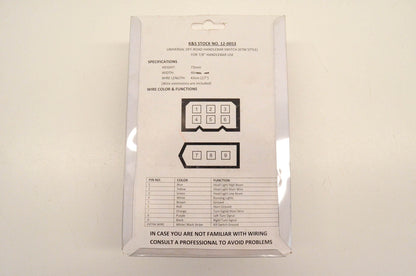 K & S 12-0053, 2106-0353 Turn Signal Switch NOS