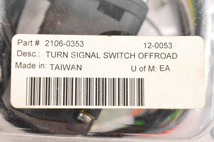 K & S 12-0053, 2106-0353 Turn Signal Switch NOS