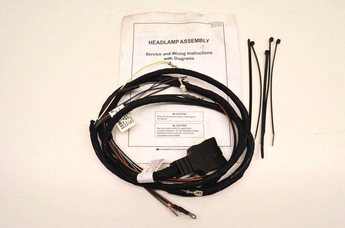Fisher 26347, 2909FE263470114 11 Pin Plow Lighting Harness NOS
